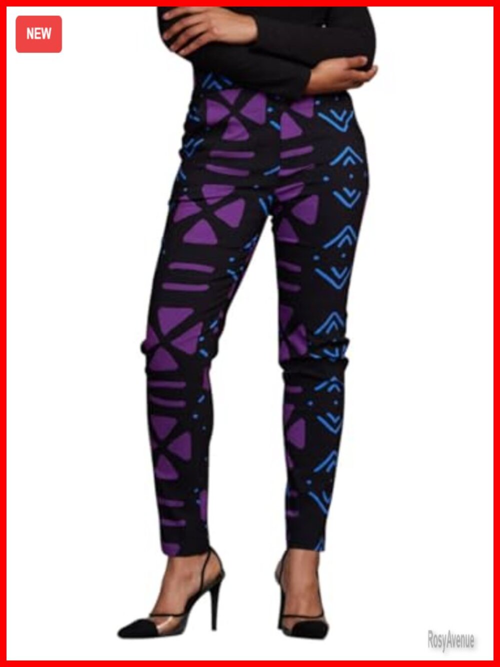 Dashiki Print Blazer & Pants Suit Set for Women - African Attire, Made in USA